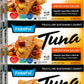 FinerFin Yellowfin Tuna in Organic Olive Oil, Mexicana Salad Flavor, 4.4oz Can, Pack of 6, Gourmet Ready-to-Eat Wild-Caught Fish