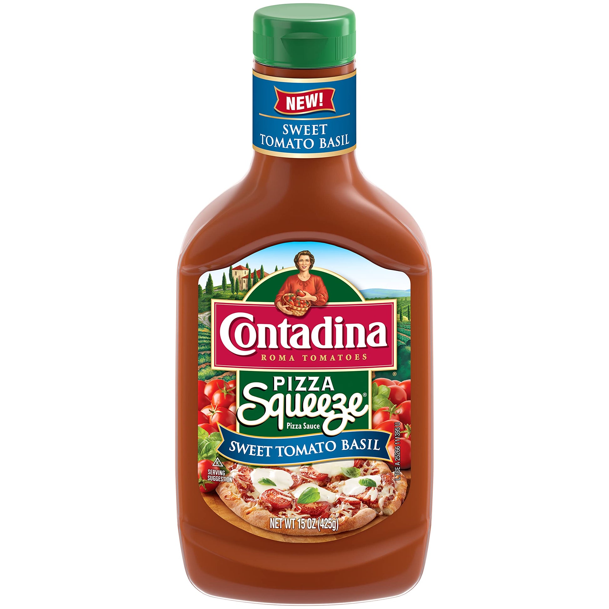 Contadina Tomato Basil Pizza Squeeze, 15 oz (Pack of 1)