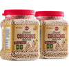 Barons Israeli Whole Wheat Couscous Toasted Pasta | 100% Natural Pearled Noodles for Soups, Side Dishes & More | Cooks in 10 Min