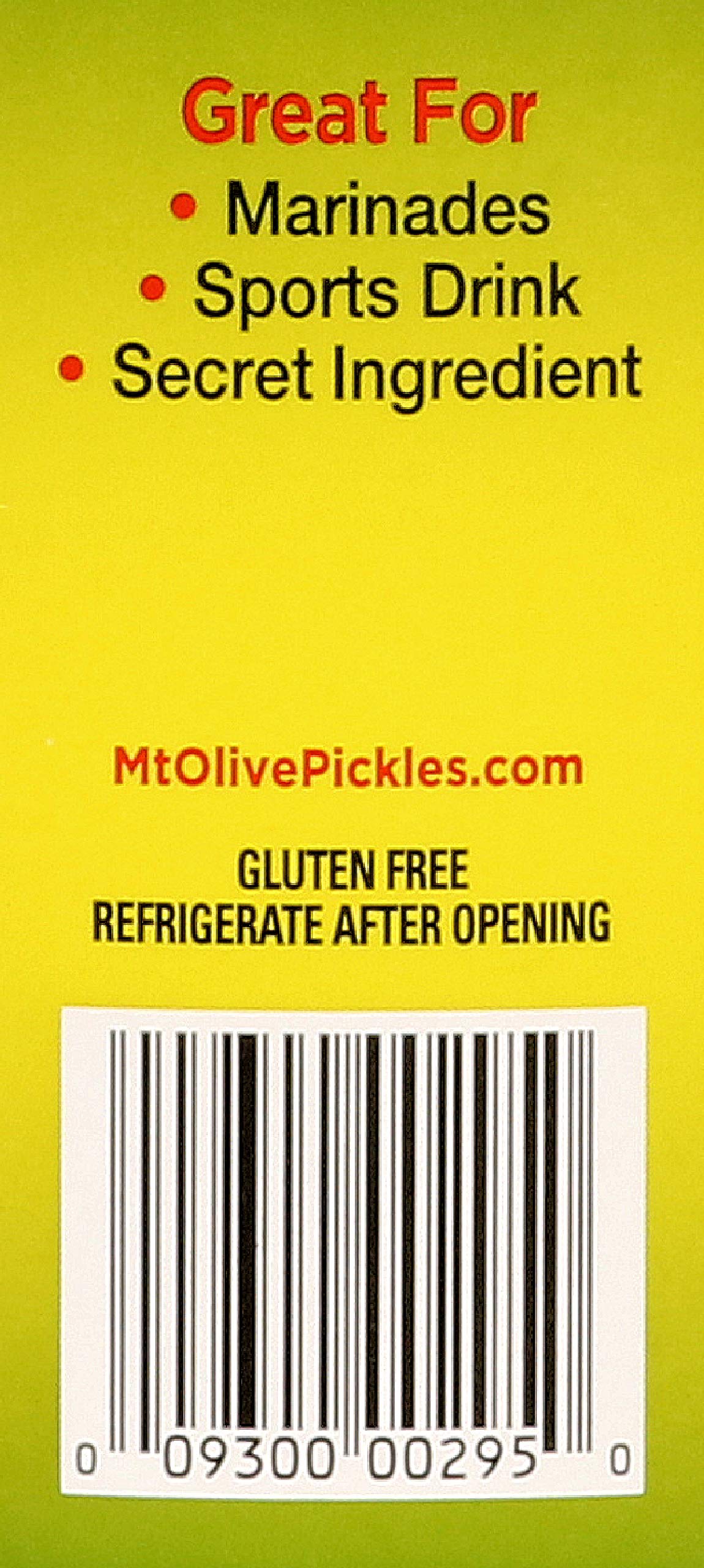 Mt. Olive 100% Kosher Dill Pickle Juice Brine, 64 Fl Oz Bottle - Perfect for Pickling and Cooking