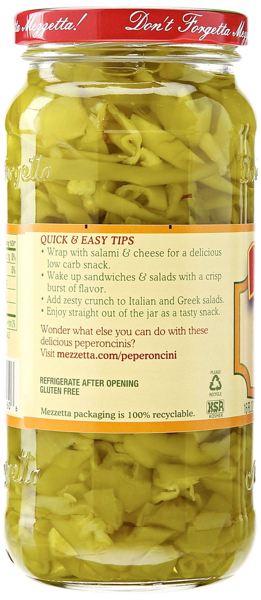 Mezzetta Chili Peppers, Hot, 16 Ounce