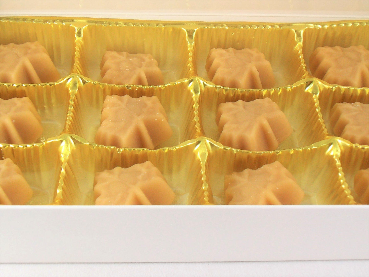 Stony Acres Maple Farm - Pure Maple Sugar Leaf Candy, 12 piece Box - Made only with Pure Maple Syrup