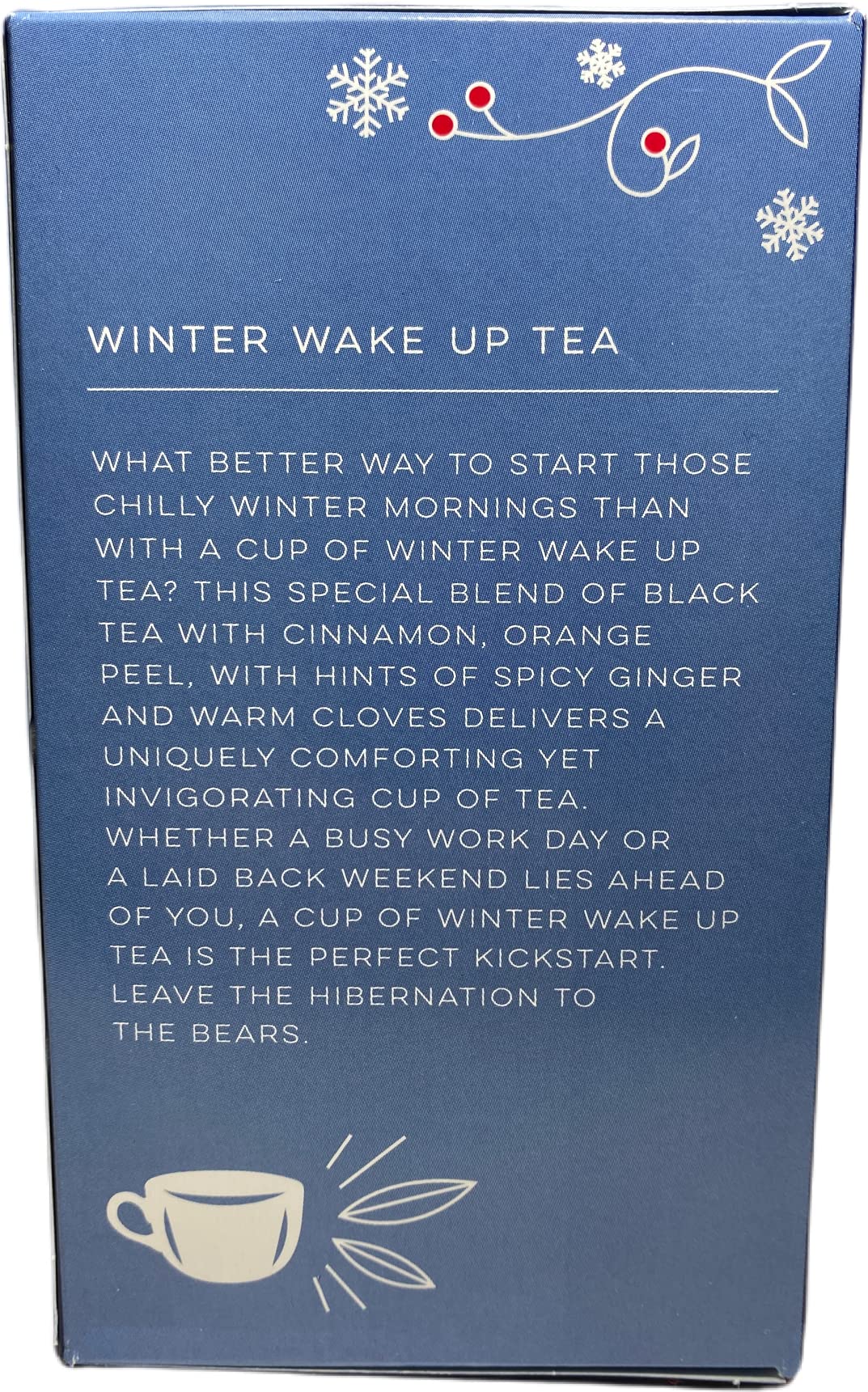 Trader Joes Winter Wake Up Tea 20 Tea Bags (1 Pack)
