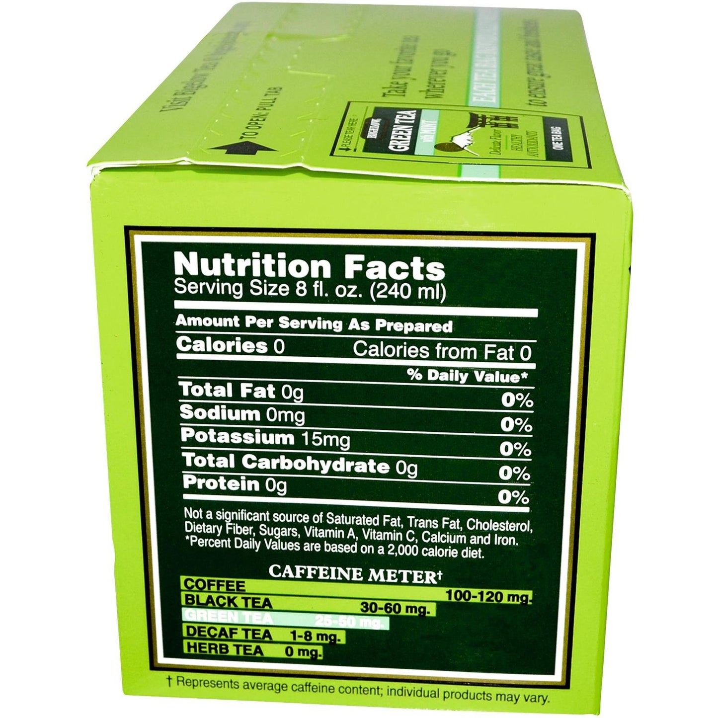 Bigelow Tea Green Tea With Mint, 20 Ct