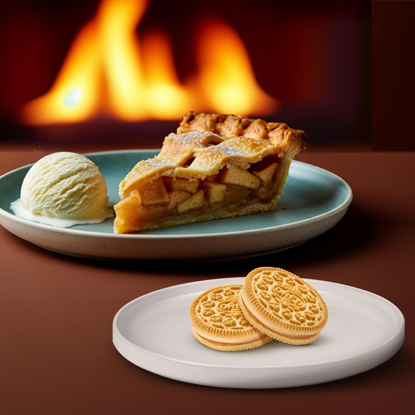 Oreo Limited Edition Apple Pie a la Mode Sandwich Cookies, 10.68 oz