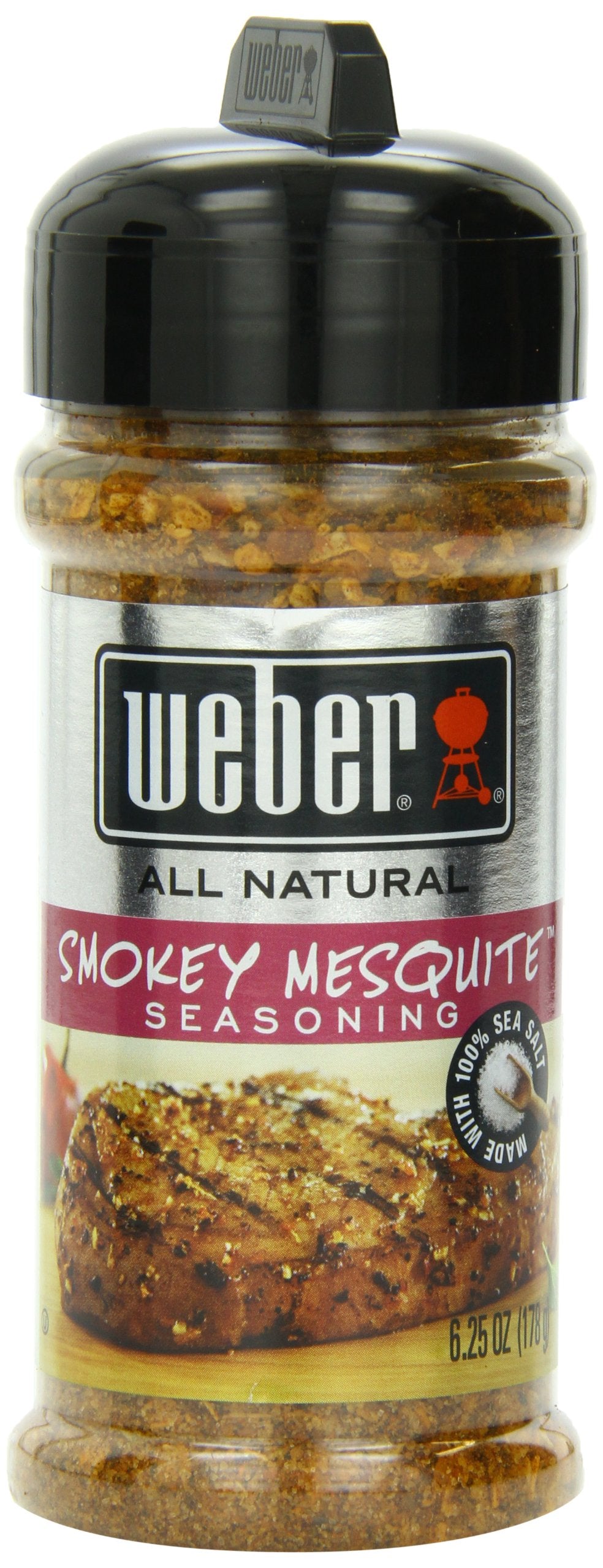 Weber Grill Seasoning Smoky Mesquite, 6-Ounces (Pack Of4)