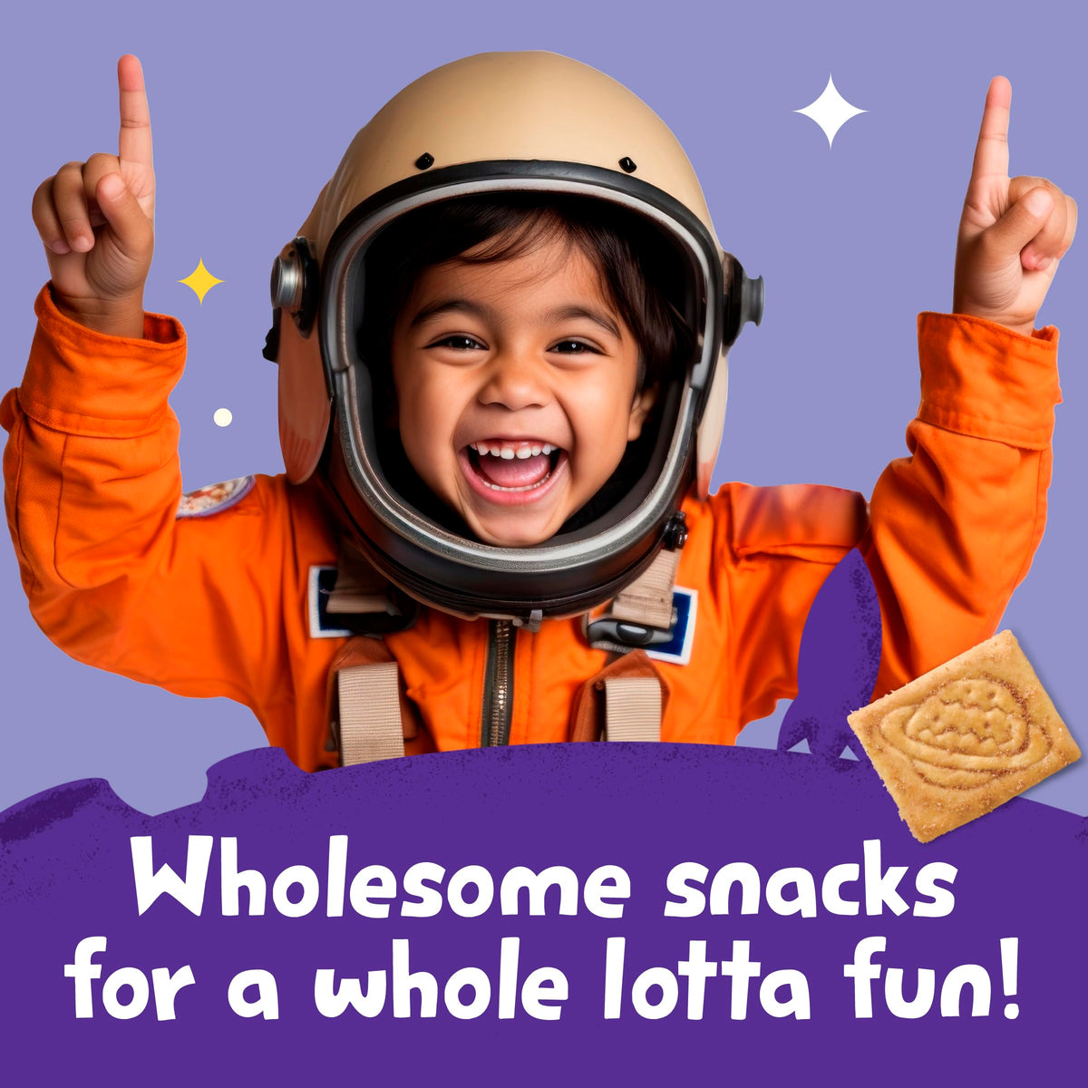 Get'Ems! From Gerber, Snacks For Kids, Pizza Space Crackers, Made With Real Veggies & Fruits, Iron & Vitamin E - 4 Pack