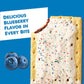 Pop Tarts Toaster Pastries, Breakfast Foods, Kids Snacks, Strawberry, Cherry And Blueberry, 12 Variety Pack, By Fantasty Mall
