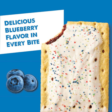 Pop Tarts Toaster Pastries, Breakfast Foods, Kids Snacks, Strawberry, Cherry And Blueberry, 12 Variety Pack, By Fantasty Mall