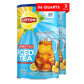 Lipton Iced Tea Mix  Unsweetened Lemon Flavor Black Iced Tea  Makes 28 Quarts (Pack of 2)