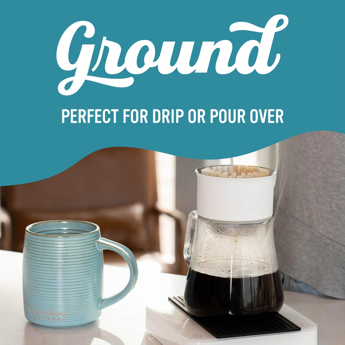 Peet'S Coffee Caribou Coffee Mahogany Ground, 12 Oz