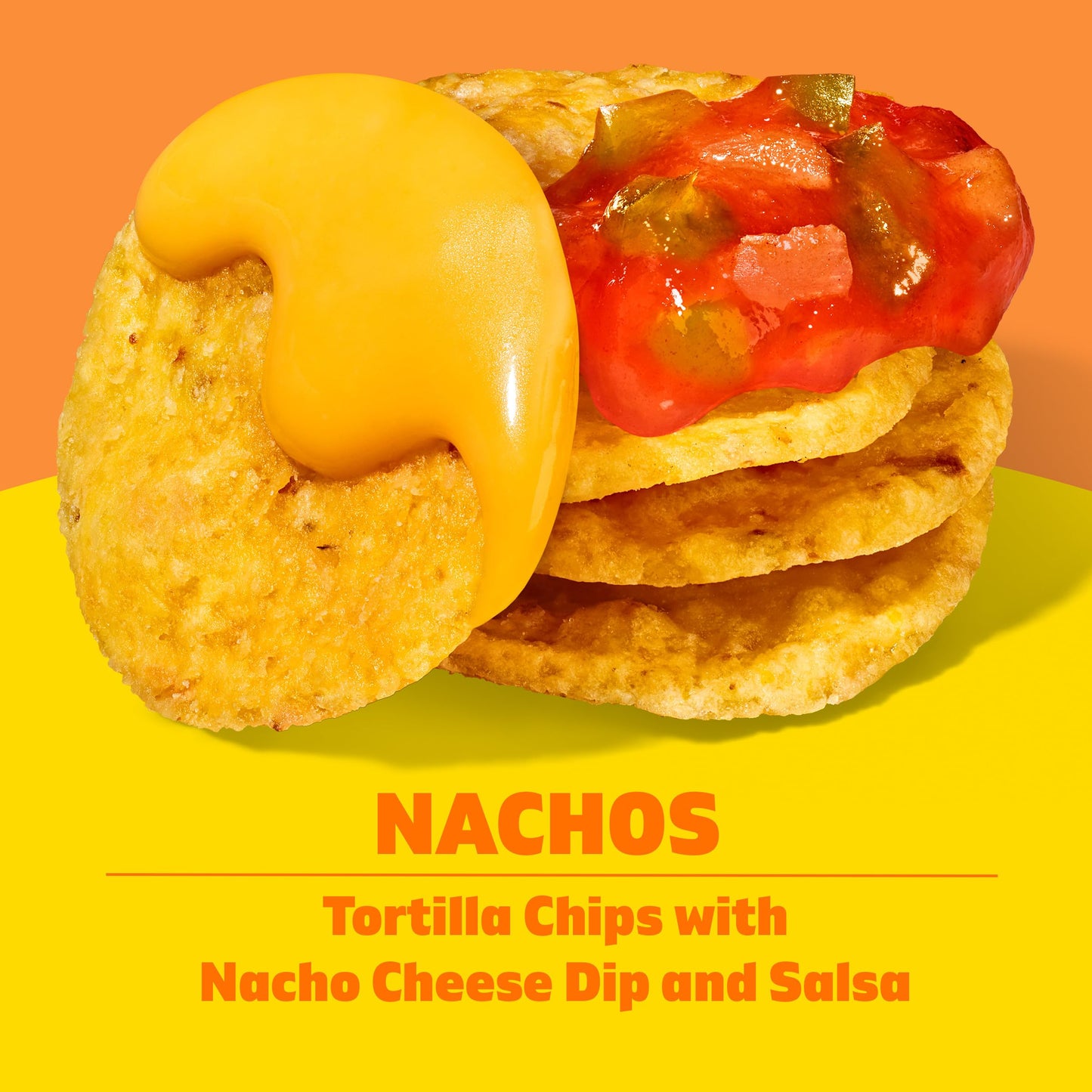 Lunchables Nachos with Cheese Dip and Salsa, 4.4 oz Pack