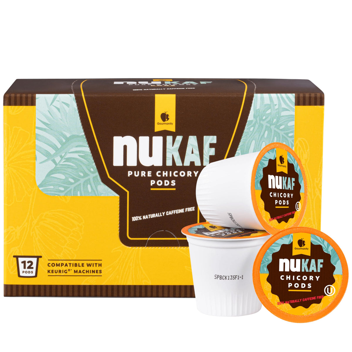 Nukaf Chicory K Cups | Kosher Chicory Root K Pods For Your Keurig | 100% Chicory Root | Keurig K Cups Chicory Coffee Alternative