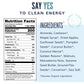 The Yes Bar Apple Cinnamon Crisp - Plant Based Protein, Decadent Snack Bar - Vegan, Paleo, Gluten Free, Dairy Free, Low Sugar, H