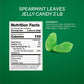 Spearmint Leaves - 2 Pound Bulk Pack - Jelly Candy