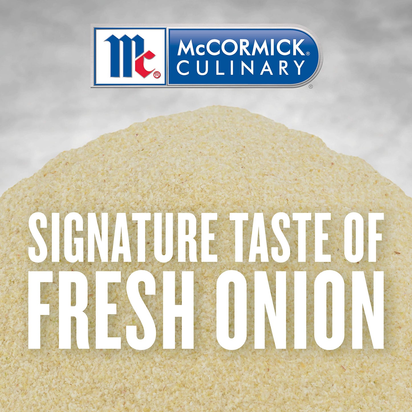 McCormick Culinary Granulated Onion Powder, 18 oz - Ideal for Dips, Breading, Soups, and Meats