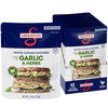 SWANSON S Garlic and Herbs Fully Cooked Chicken Pouch, 2.6 OZ (Pack of 12), Ready to Eat, White