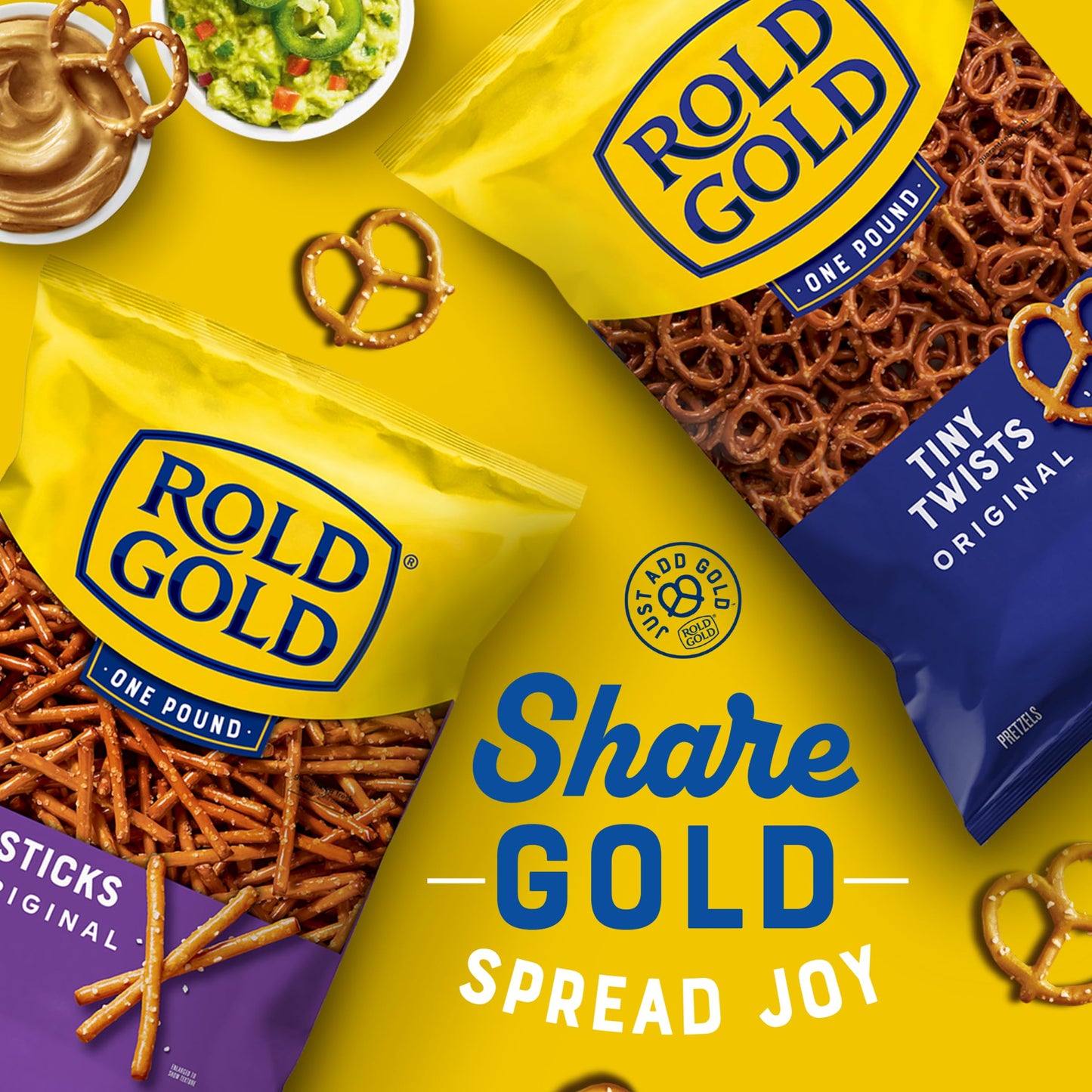 Rold Gold Selects, Flamin Hot Honey Mustard Pretzel Twists, 4 Oz