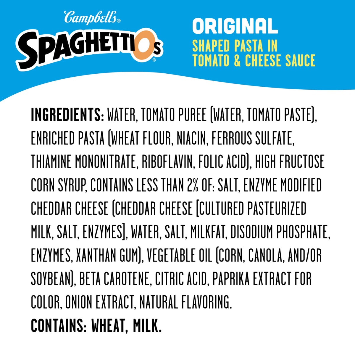 Spaghettios Original Canned Pasta With Wheres Waldo Shapes, 15.8 Oz Can (12 Pack)