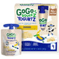 GoGo SqueeZ YogurtZ Kids Snacks, Banana, 3 oz (Pack of 4), Gluten Free, BPA Free Pouches