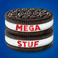 Oreo Mega Stuf Chocolate Sandwich Cookies, Party Size, 1 Lb 9.35 Oz
