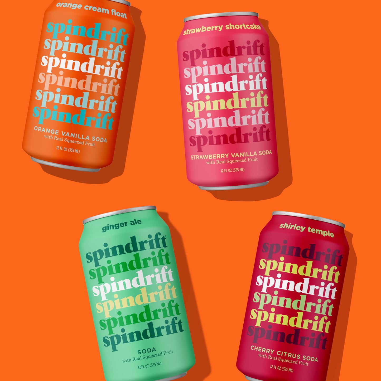 Spindrift Soda Variety Pack - Real Squeezed Fruit, 12 Fl Oz (12 Pack)
