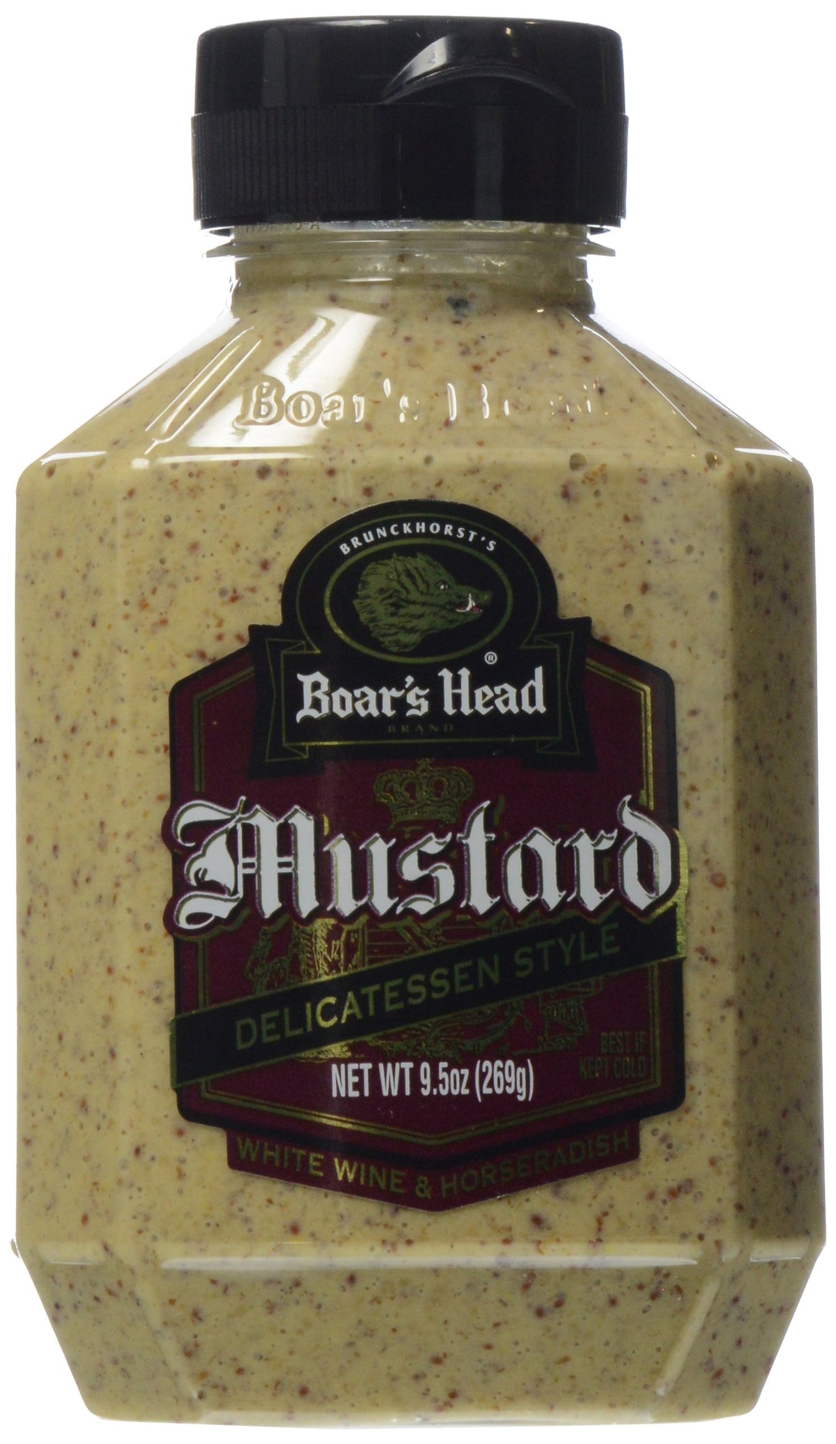 Boars Head, Mustard, Deli Style, 9.5 oz