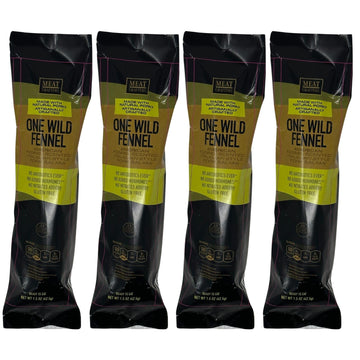 Meat Crafters Wild Fennel Dry Cured Meat, No Nitrites, Antibiotic Free, 5oz (Pack of 4)