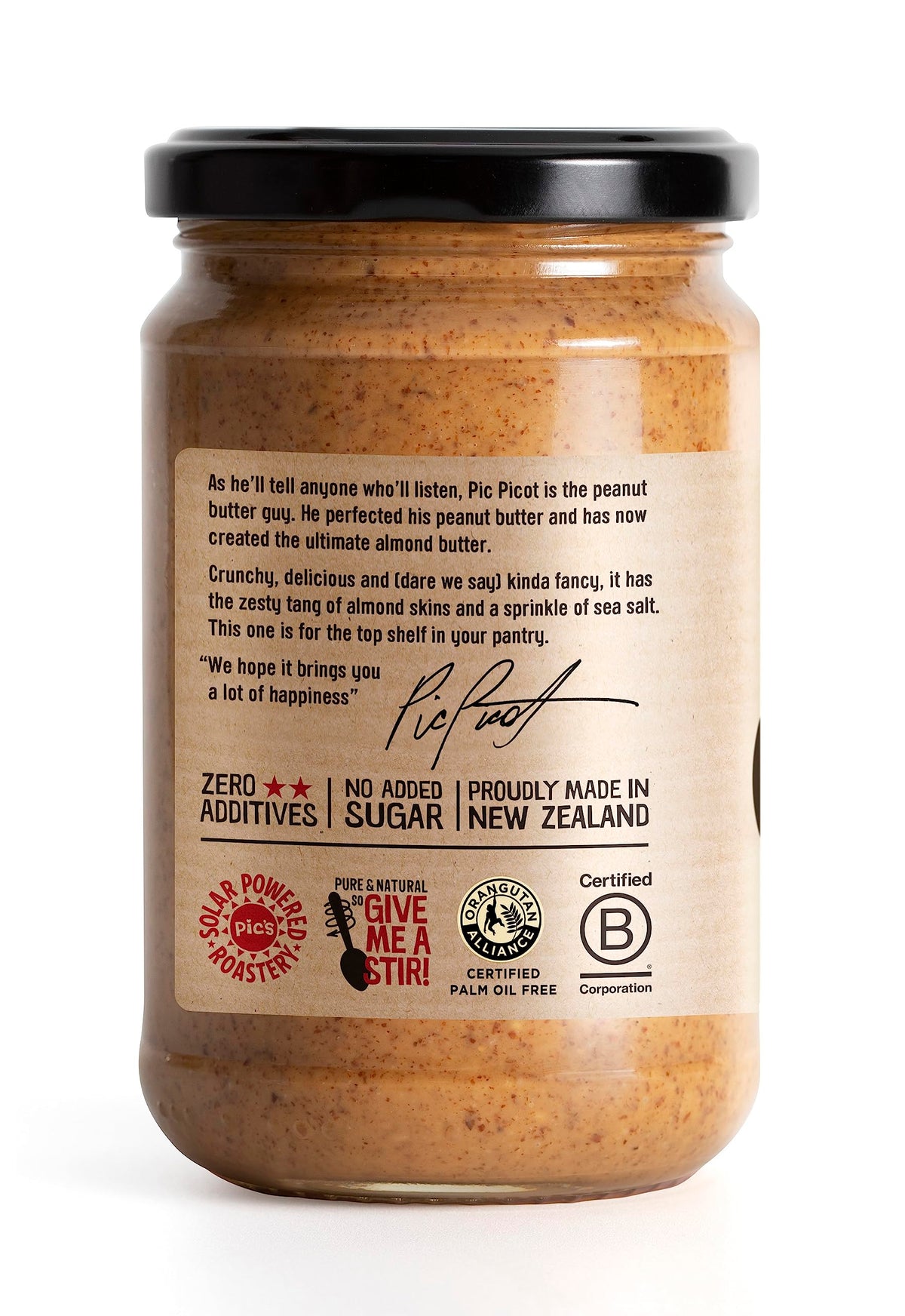 Pics Really Good Double Crunch Almond Butter 2X10.2 Oz