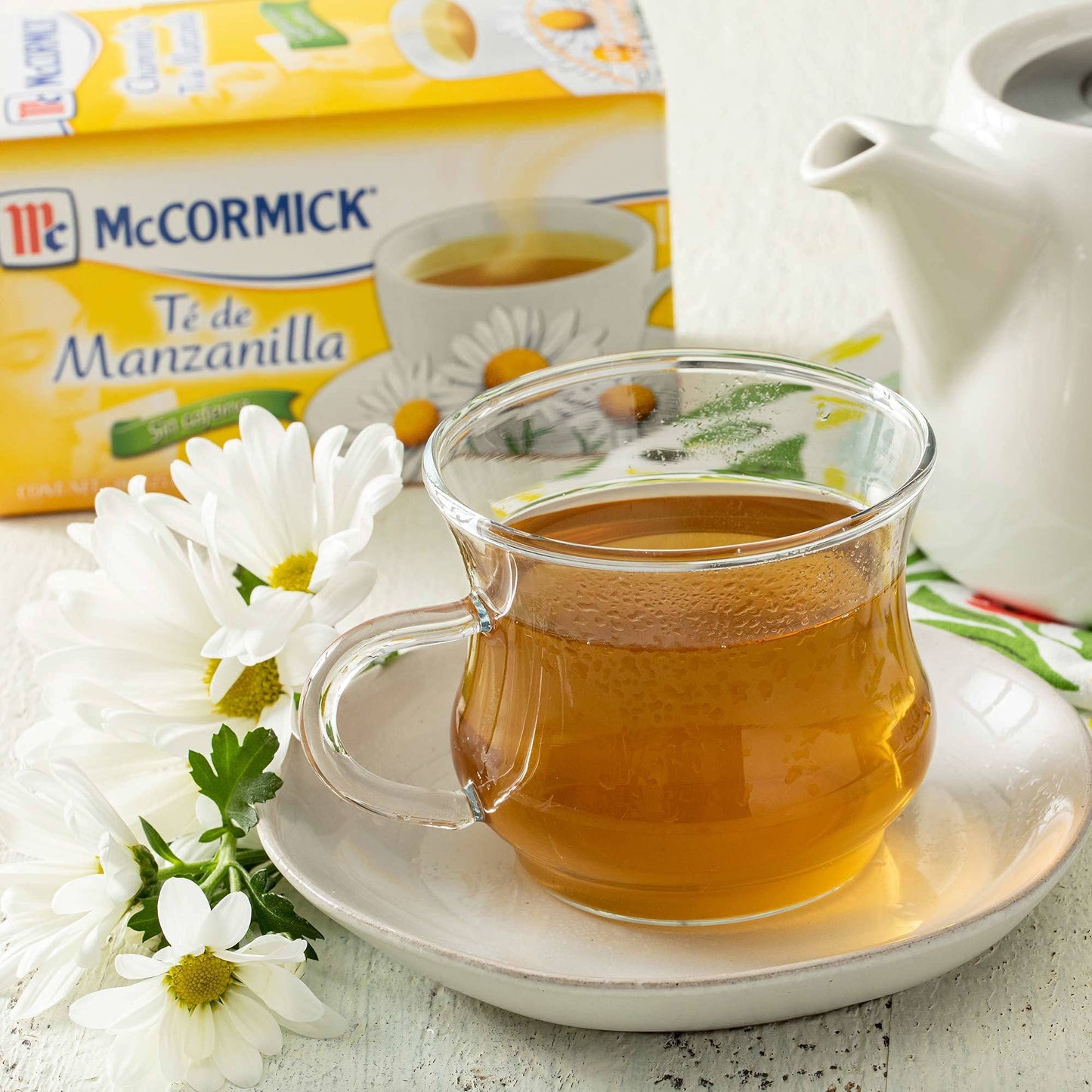 McCormick Chamomile Tea Bags, Caffeine Free, 25 Count, 1.06 oz