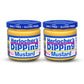 Herlochers Dipping Mustard - Pack of 2 | Sweet & Tangy Mustard Dip, 8 oz Jar | Gluten-Free, Salt-Free, Fat-Free | Perfect Pretze