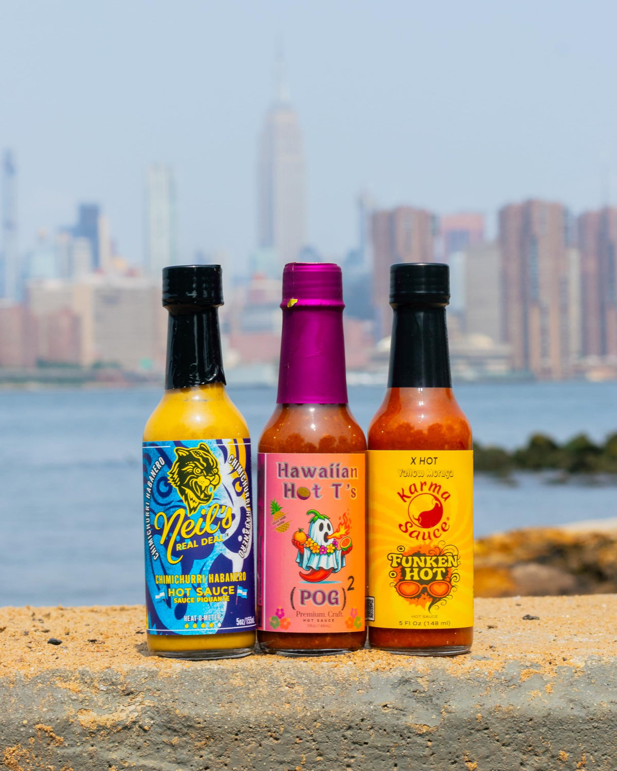 Hot Ones Hot Sauce Challenge Set - Season 28 Heat - Hot Sauces Gift Set - Variety Pack - Made with Natural Ingredients - Unique