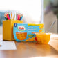 Dole Fruit Bowls Diced Peaches in 100% Juice Snacks, 4oz 4 Total Cups, Gluten & Dairy Free, Bulk Lunch Snacks for Kids & Adults