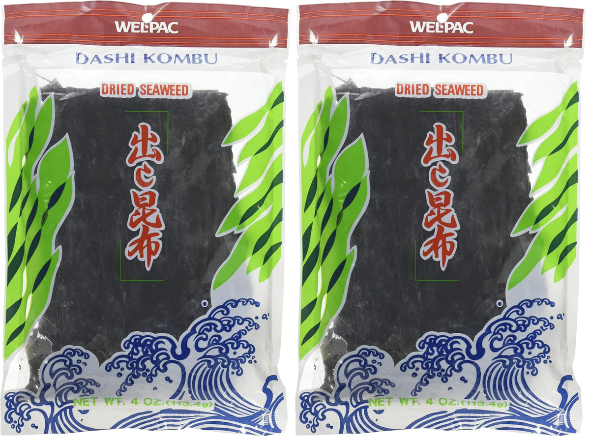 WEL-PAC Dashi Kombu Dried Seaweed (Pack 1) (Pack of 2)
