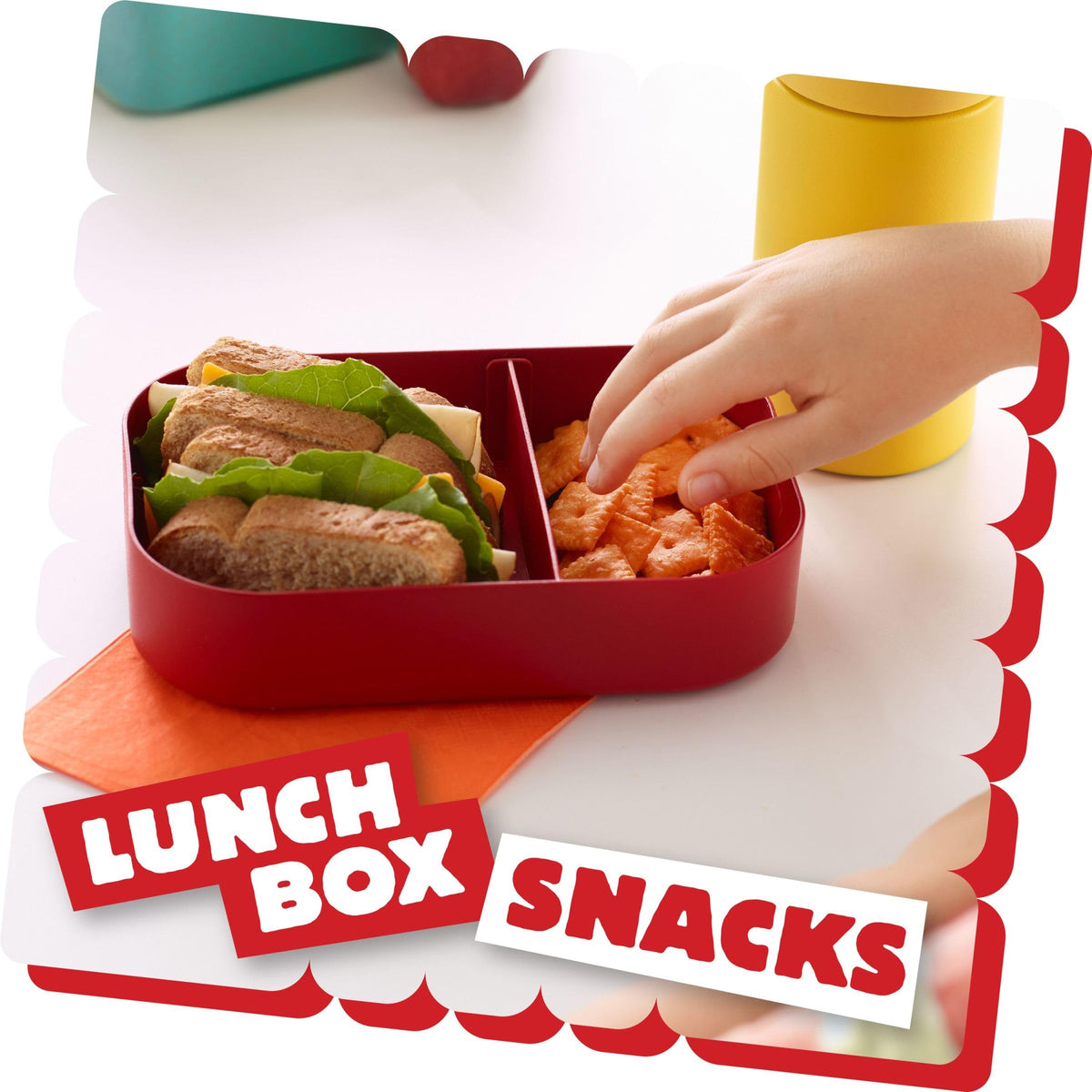 Cheez-It Cheese Crackers, Baked Snack Crackers, Lunch Snacks, Family Size, Extra Cheesy, 21Oz Box (1 Box)