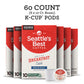 Seattle s Best Coffee Breakfast Blend Medium Roast K-Cup Pods | 6 Boxes of 10 (60 Total Pods)