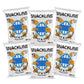 Snacklins Plant Based Crisps Sea Salt & Vinegar - Gluten Free, Grain Free, 100% Kosher, Vegan Healthy Snacks, Crunchy Puffed Sna