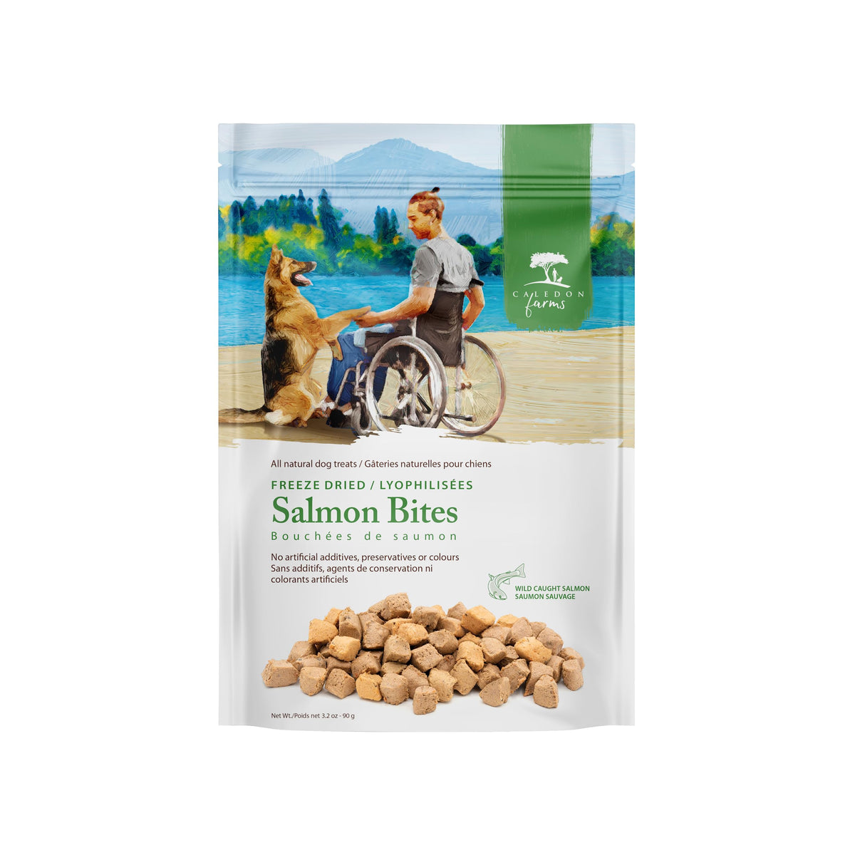 Caledon Farms Freeze Dried Bites - Salmon 90G/3.2Oz