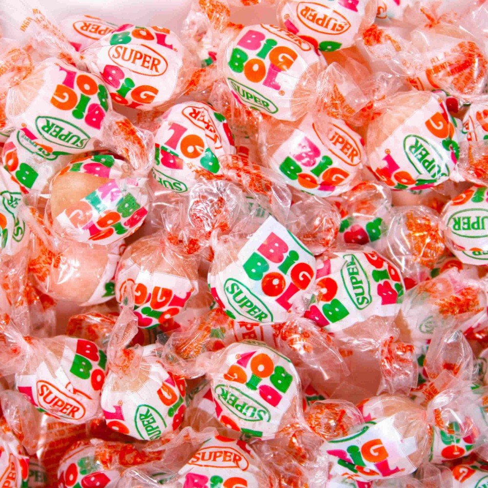 ALBERTS SUPER SIZE BIG BOL Candy Bubble Gum 48 count