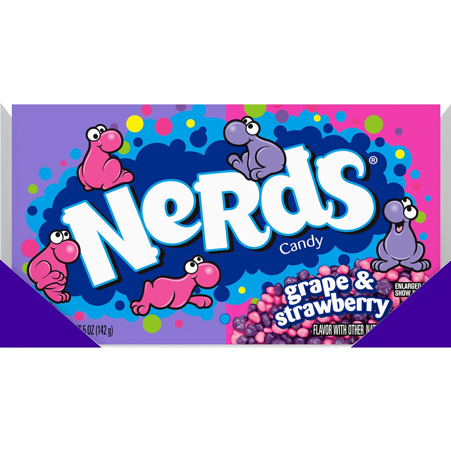 Nerds candy Original grape & Strawberry 5 Ounce Box (Pack of 12)