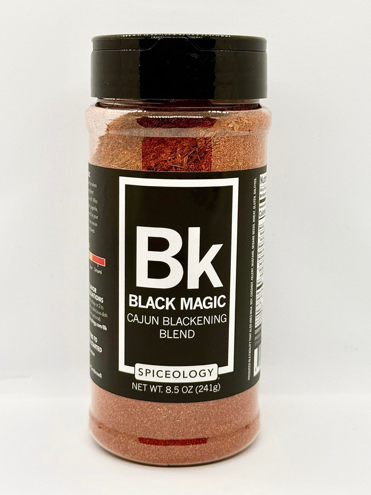Black Magic Cajun Blackening Blend By Spiceology | Bold & Savory Blackening Seasoning For Chicken, Fish, Turkey, And More | Versatile Cajun Spice Blend & Dry Rub | 8.5Oz