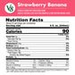 V8 Blends 100% Juice Strawberry Banana Juice, 46 fl oz Bottle (Case of 6)