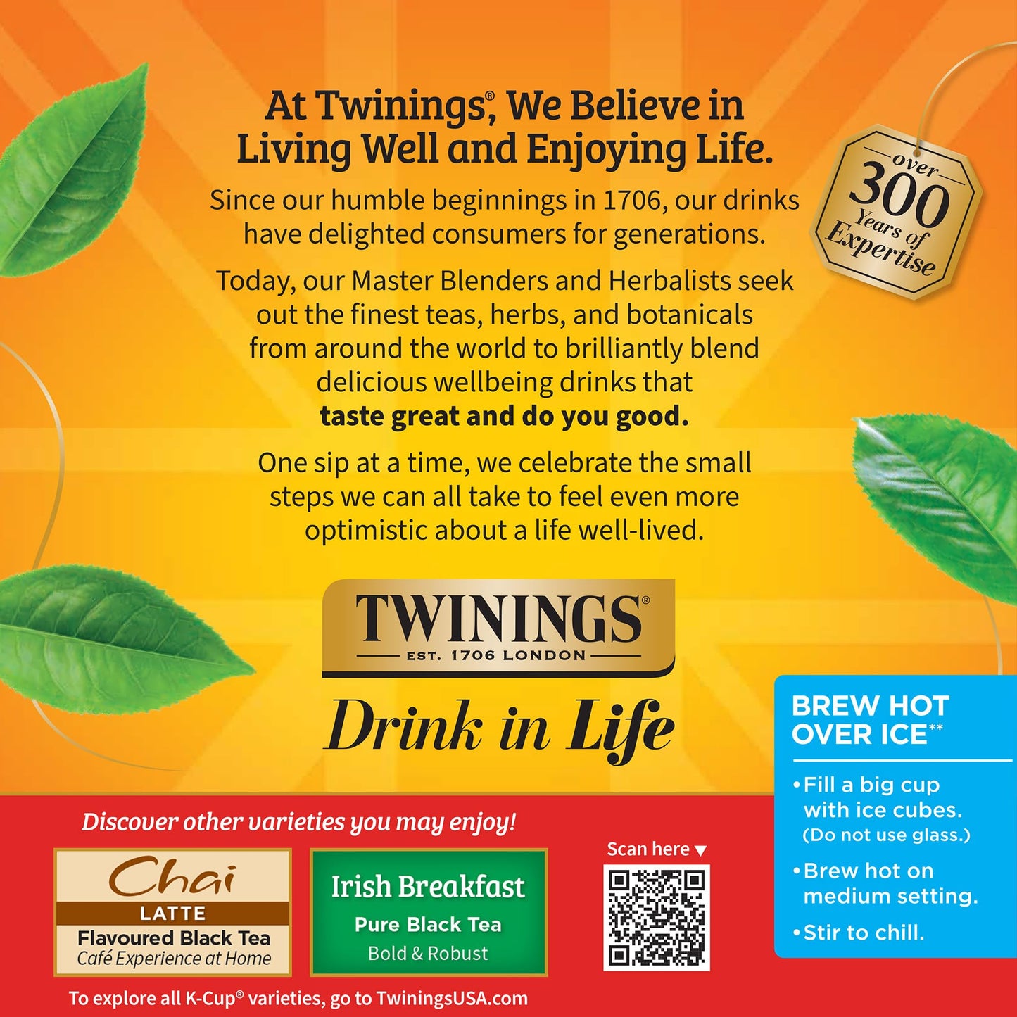 Twinings English Breakfast Black Tea 72 K-Cup Pods for Keurig, 12 Count (Pack of 6) Smooth, Flavourful, Robust, Caffeinated, Enj