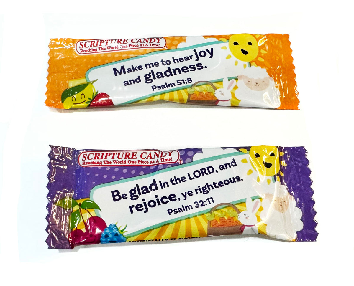 Scripture Candy, Easter Fruit Joy Bars, 70 Count