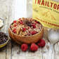 Trailtopia Raspberry Chocolate Oatmeal Nutrient-Packed Breakfast For Camping And Hiking | Vegan, Gluten-Free, Freeze-Dried Backp