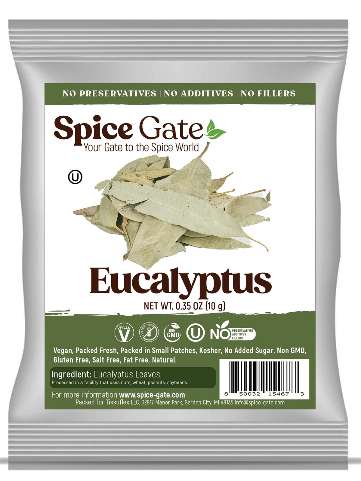 Spice Gate Eucalyptus Leaf Dried (0.35 oz)