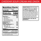 Cheez-It Snap'D Cheese Cracker Chips, Thin Crisps, Lunch Snacks, Cheddar Sour Cream And Onion, 9Oz Box (12 Pouches)