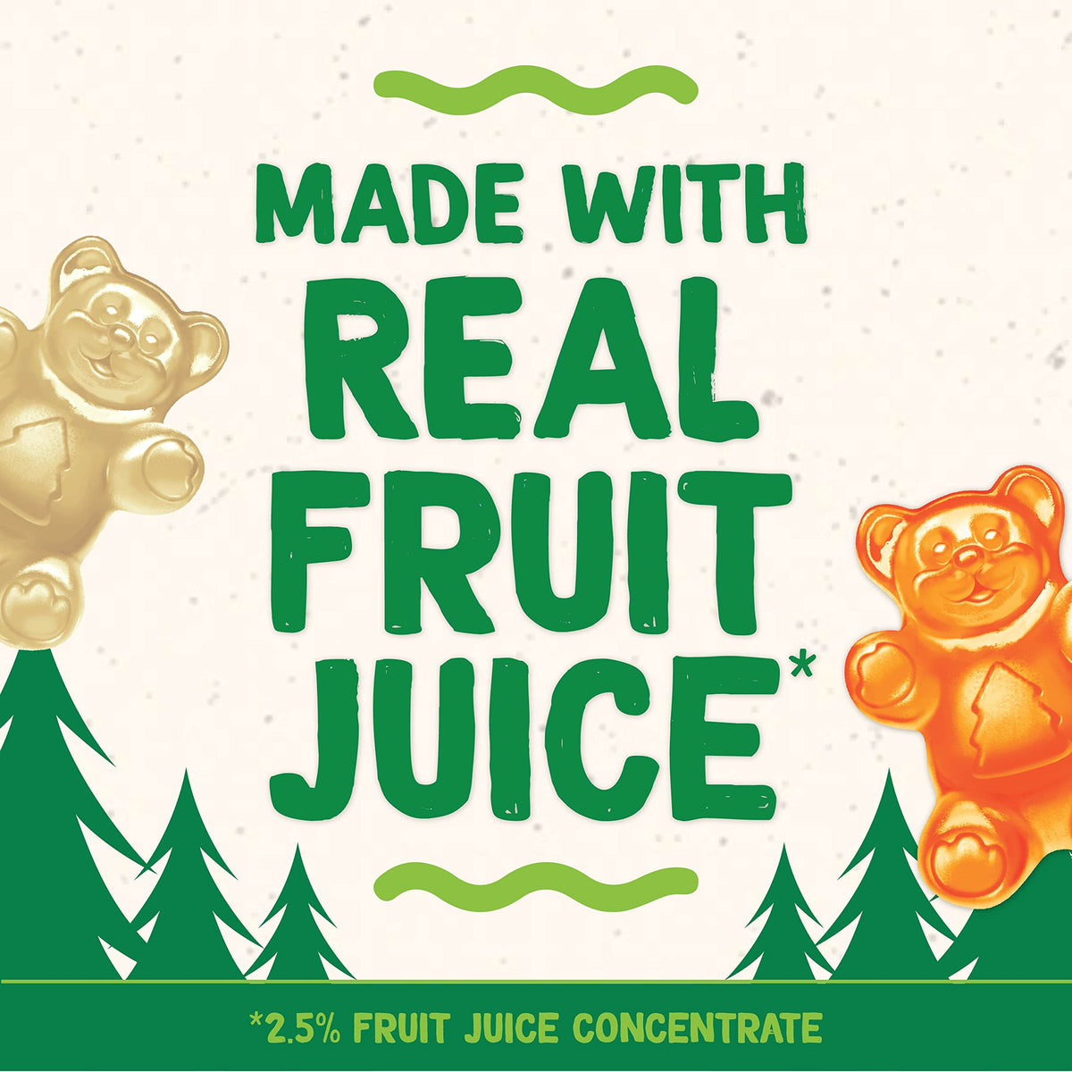 Black Forest Organic Gummy Bears Candy, 65 Count Pouches, Multicolor, Model 03505