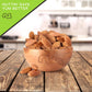 Nut Cravings Raw Whole Almonds, Unsalted, 3 LB Bulk Nuts, Resealable Bag, Kosher, Keto, Vegan Snack