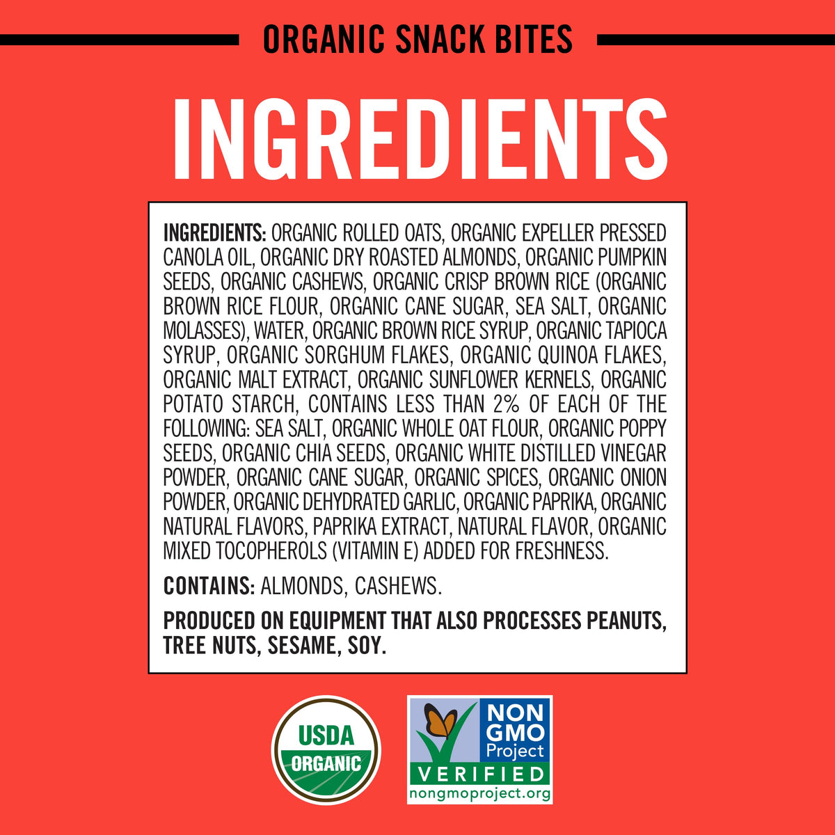 Daves Killer Bread Bold Buffalo Organic Snack Bites, Buffalo Flavored Organic Snacks, 7.2 oz